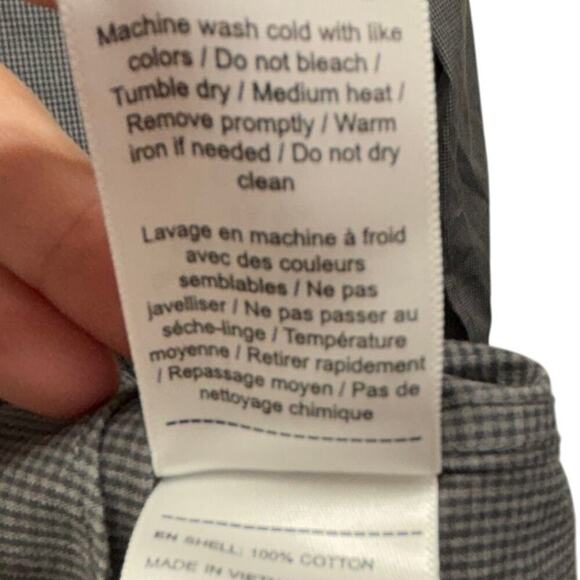 Untuckit Men's Marcasin WF Slim Fit Button Down Shirt Gray‎ 100% Cotton Medium - Picture 5 of 5